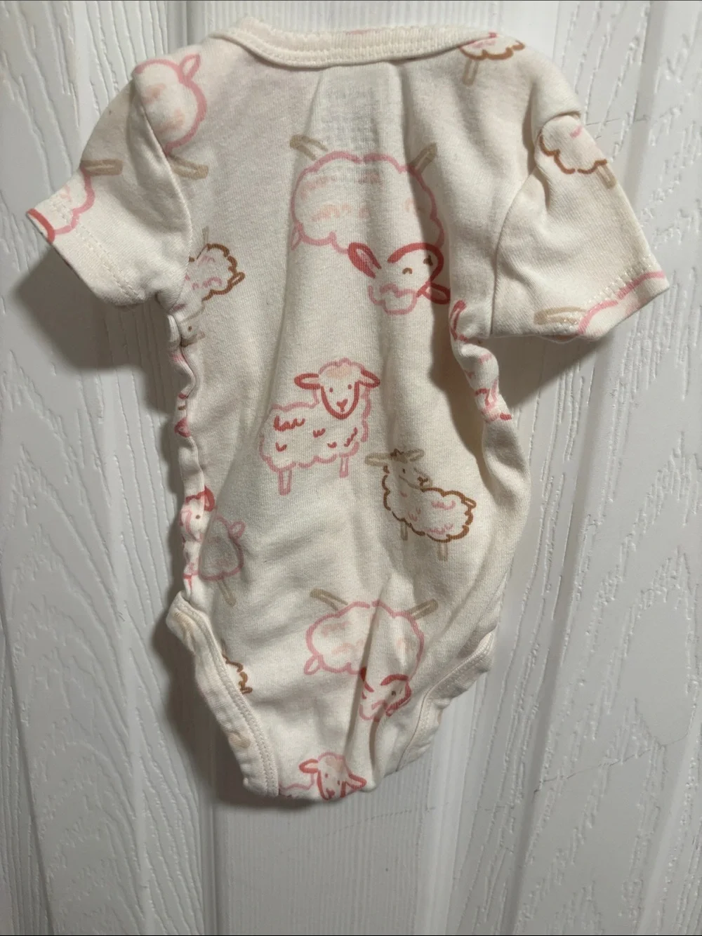 Cute pink sheep outfit (3 piece) NB